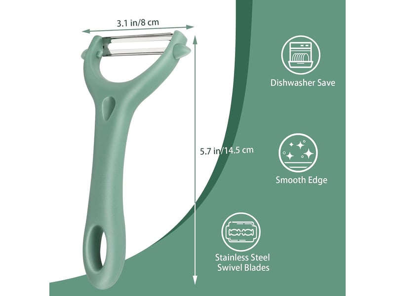  Éplucheur universel, éplucheur de pommes de terre de cuisine, eplucheur legumes manuel, eplucheur pomme de terre epluche legume potato peeler, pour légume  - Conforama B