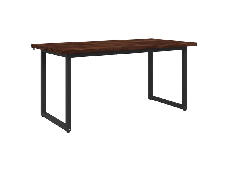Vidaxl table à manger carrée 160 x 70 x 75 cm bois d'acacia massif - Conforama D
