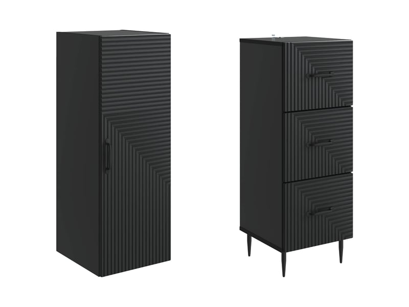Ensemble de meubles 2 pcs, rangement de salon 33 x 34,5 x 90 cm bois d'ingénierie shl3943 - Conforama D
