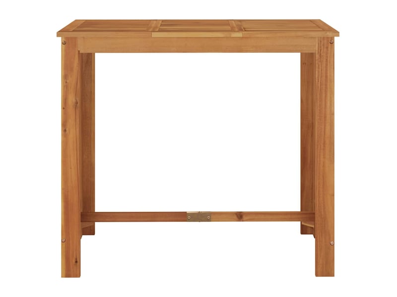  Table basse | table de bar jardin 120x60x105 cm bois d'acacia solide  - Conforama C