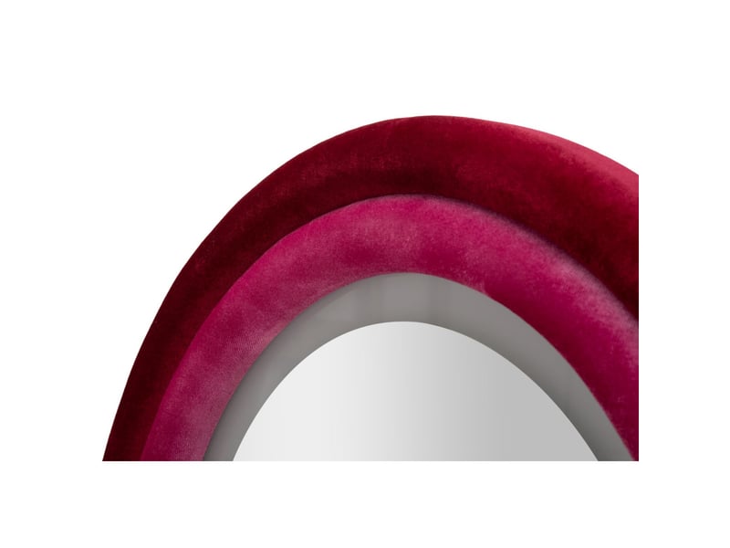  Miroir mural led arche velluto 160cm fuchsia  - Conforama D