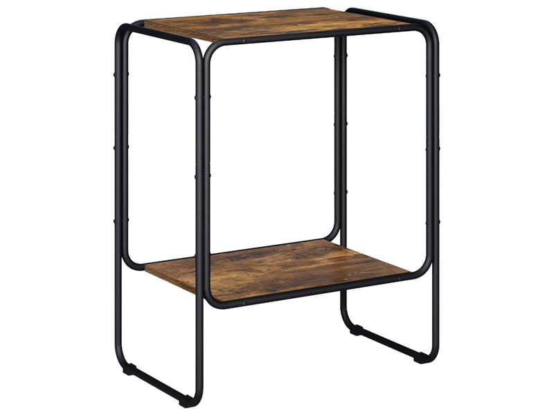  Buffet salon, buffet de rangement chêne fumé 60x38x75 cm bois d'ingénierie  - Conforama A