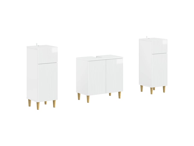 Ensemble de meuble de salle de bain 3 pièces arnhem cf63312 - Conforama A