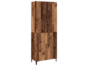 Buffet - haut armoire 2 pc bois ancien 69,5 x 34 x 180 cm