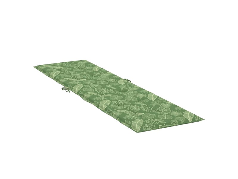  Coussin de chaise longue motif de feuilles tissu oxford cf32485  - Conforama D
