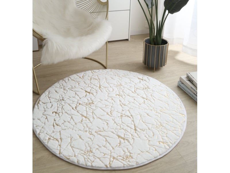  Blanc imitation de fourrure de lapin canapé tapis tapis de sol fourrure de lapin bronzage coussin fenêtre flottante coussin salon chambre à coucher co  - Conforama D
