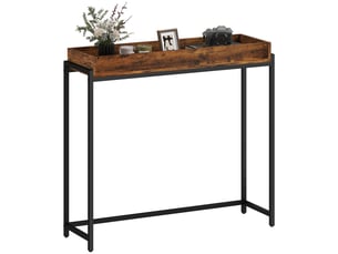 Console 0 tiroir(s)  coloris marron <strong></strong> <strong></strong>