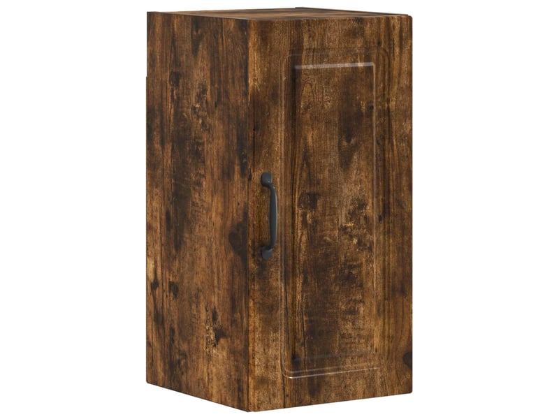 Ensemble de meuble de salle de bain 3 pièces utrecht chêne fumé cf63513 - Conforama D