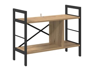 Étagère 3 niveaux, étagère de rangement 75 x 30 x 58,5 cm bois d'ingénierie shl423