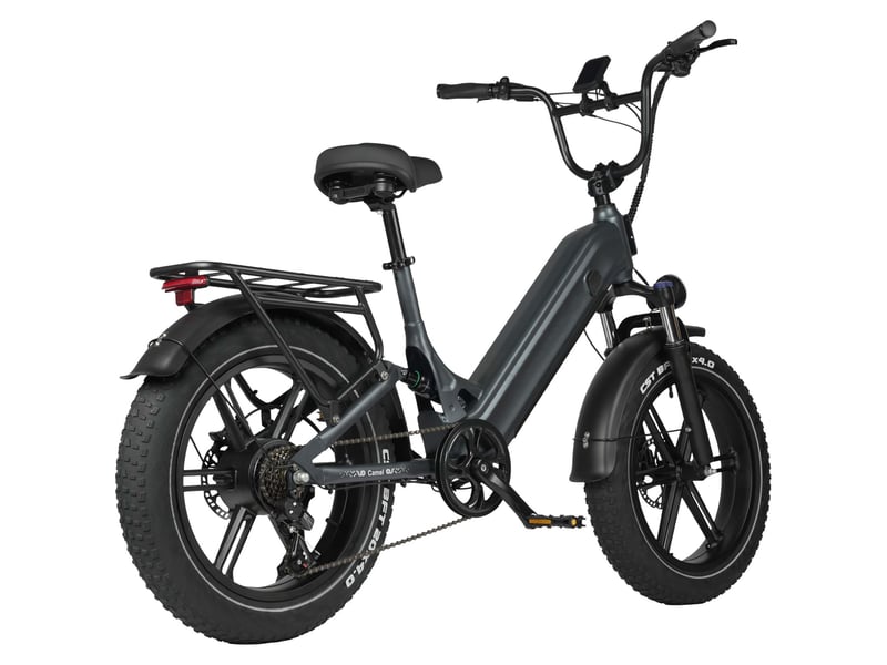  Maxtron camel vélo électrique fat bike 20 po, batterie 48v 18ah, gris  - Conforama D
