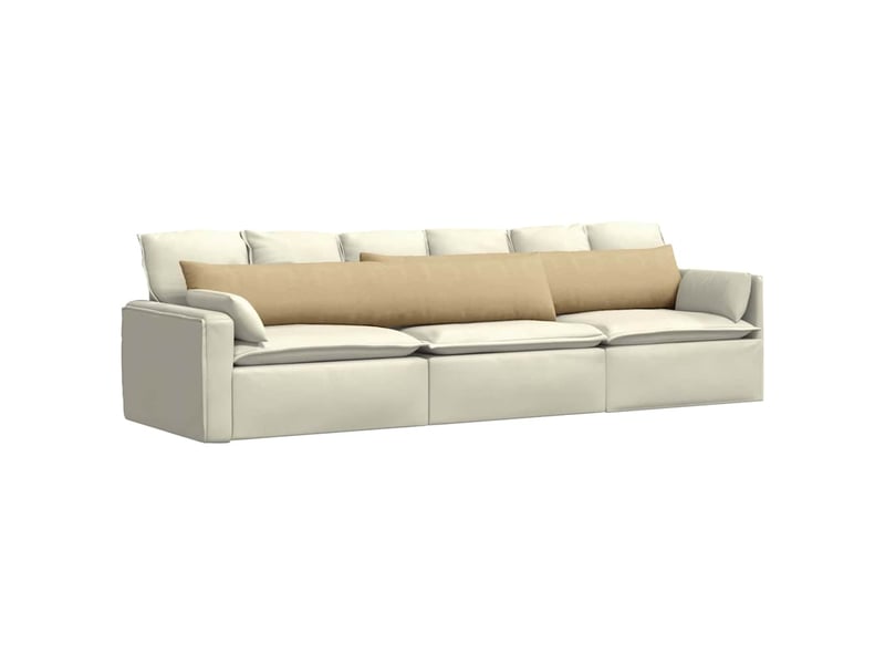 Lot de 2 coussins de canapé, coussins décoratifs vert gris 200 x 40 cm cf59200 - Conforama C