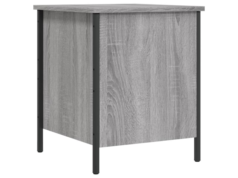  Banc chambre, banc de rangement sonoma gris 40x42,5x50 cm bois d'ingénierie  - Conforama A