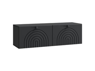 Meuble tv coloris noir 98 cm <strong></strong>  <strong></strong>