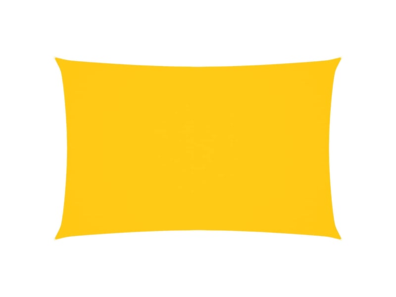  Voile de parasol - voile d'ombrage tissu oxford rectangulaire 2,5x5 m jaune  - Conforama A