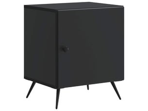 Table de chevet - cabinet de chevet - table de nuit noir 43 x 34,5 x 50 cm bois d'ingénierie