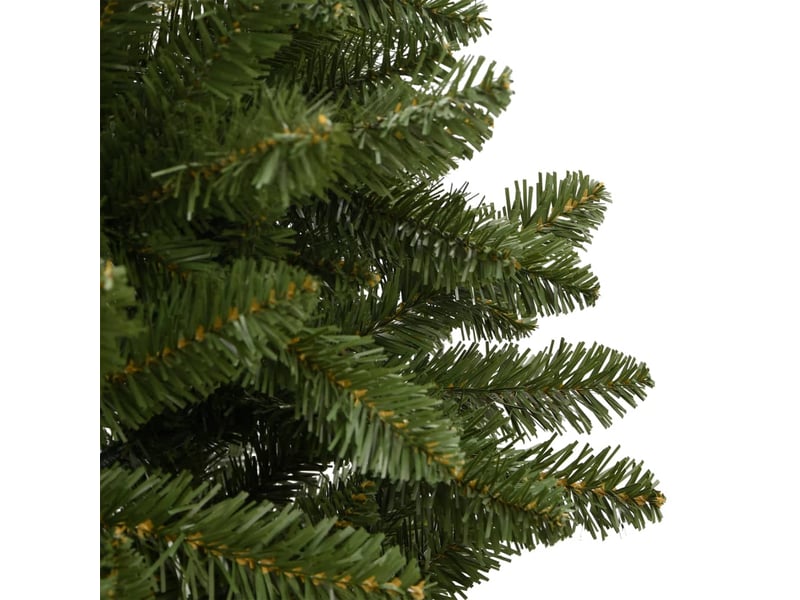  Sapin de noël artificiel, arbre de noël à charnières avec support vert 240 cm shl6616  - Conforama E