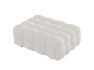 Lit banquette 80x190 cm coloris beige