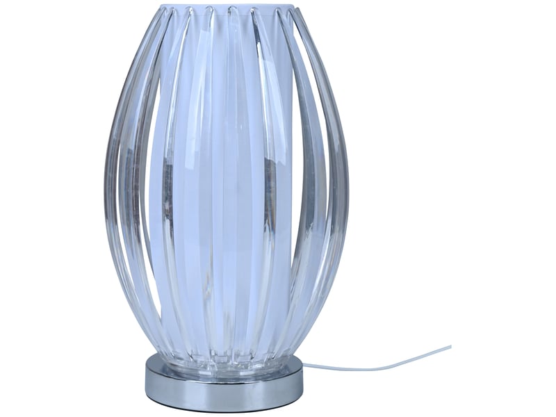 Lampe Acrylique 29.2 cm transparent PENSEE - Conforama H