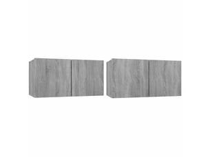 Meuble tv coloris gris 1 cm <strong></strong>  <strong></strong>