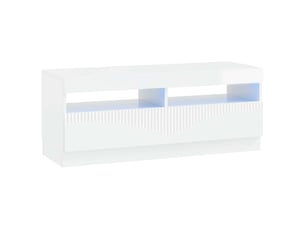 Meuble tv coloris blanc 1 cm <strong></strong> <strong></strong>