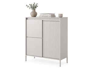 Buffet 3 porte(s)   DMORA Hatolaro - 104 cm coloris beige 