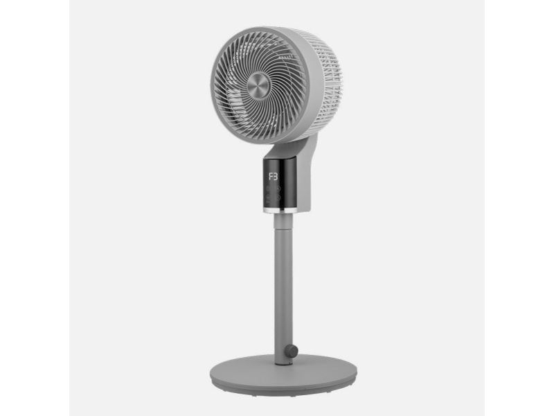  Ventilateur sur pied fabrilamp persa 50 w 3 vitesses gris cromo 236841045 - Conforama E