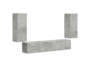 Meuble tv coloris gris 78.5 cm <strong></strong> <strong></strong>