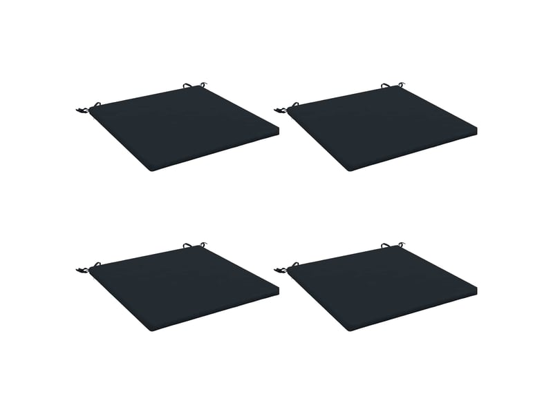 Lot de 4 coussins de siège, coussins d'assise soest 100 % polyester cf60277 - Conforama A