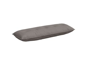 Coussin de dos, coussin de dossier taupe 140 x 19 x 50 cm tissu cf55021