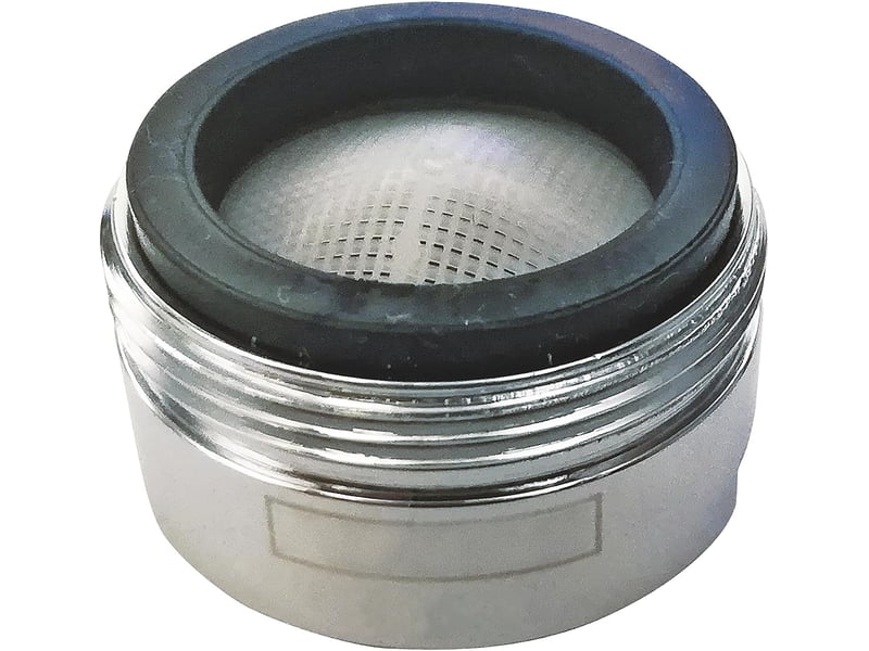  Aérateur mâle chromé pour robinets, améliorez le confort de votre robinet avec cet accessoire gris argenté pour eau chaude et froide  - Conforama D
