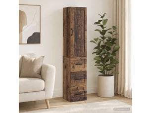 Armoire <strong></strong> <strong></strong> coloris bois clair largeur 33 cm