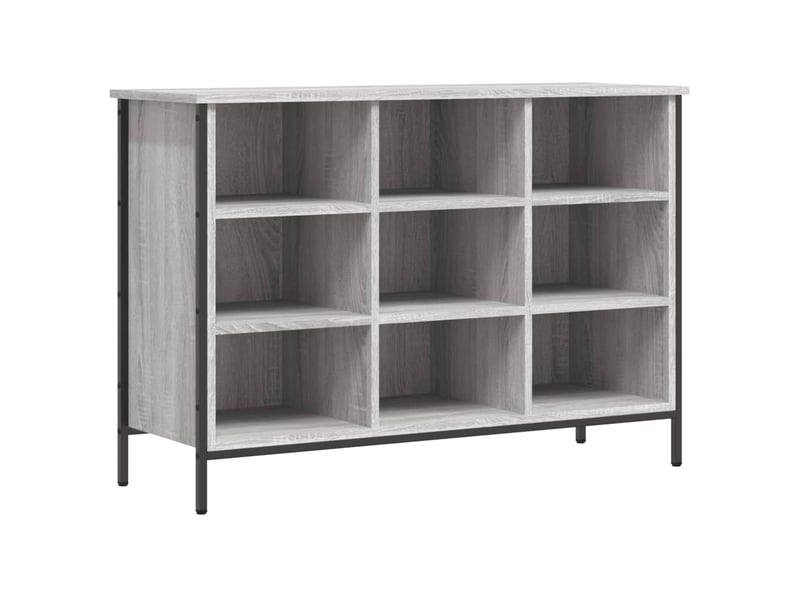  Meuble à chaussures, cabinet à chaussures sonoma gris 100x35x70 cm  - Conforama A