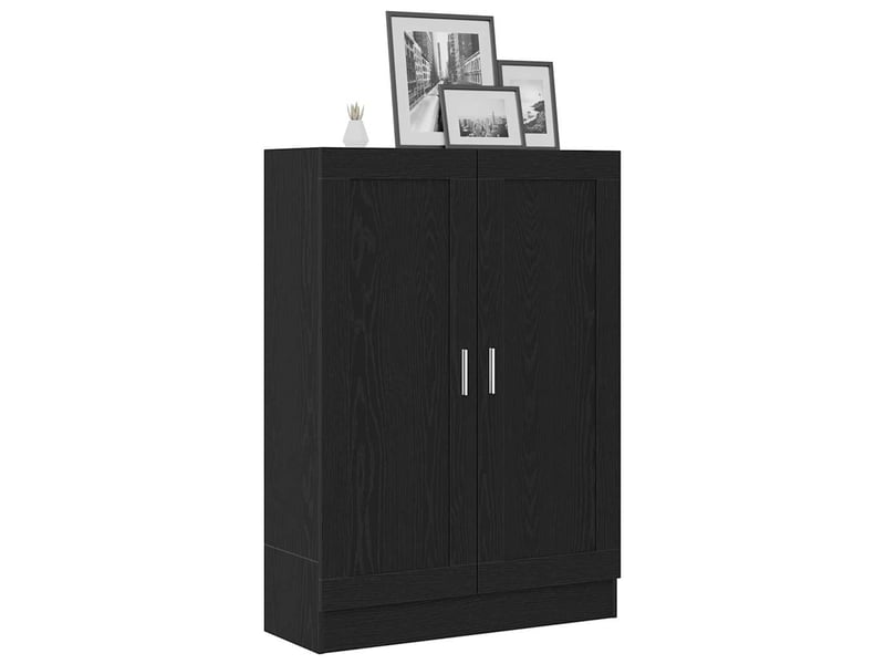  Bibliothèque 3 niveaux, armoire à livres 82,5 x 30,5 x 115 cm bois d'ingénierie  - Conforama C