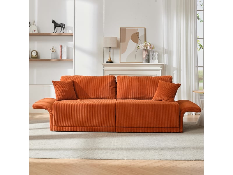 Canapé convertible, canapé-lit, en tissu, pliable, design moderne, pour salon et séjour, adapté à l'espace de vie - Conforama D