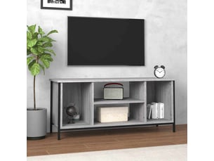Meuble tv coloris gris 102 cm <strong></strong>  <strong></strong>