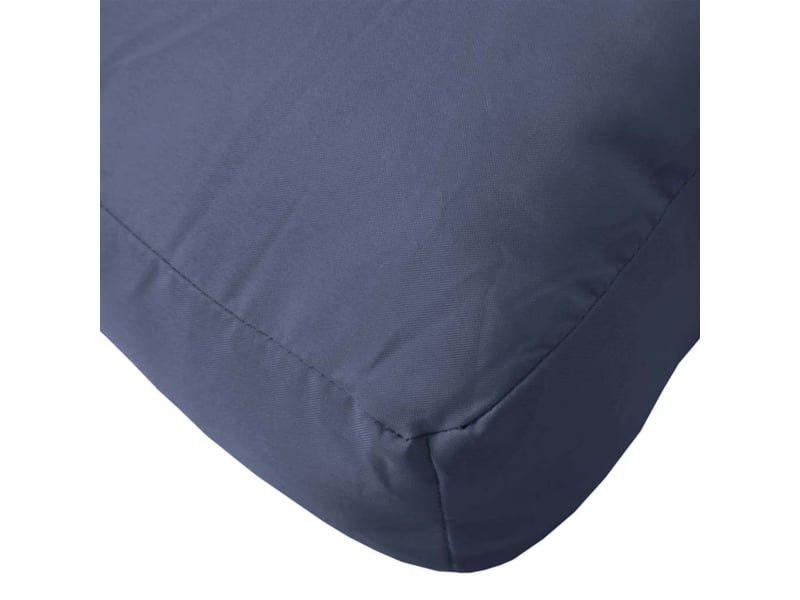  Coussin de palette, coussin de chaise, coussin de canapé bleu marine 60x60x9,5 cm tissu oxford cf55315  - Conforama E