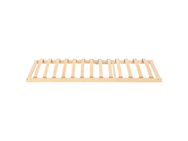  Lit double- lit adulte -  sommier à lattes sans matelas avec 13 lattes 120x200 cm  - Conforama A