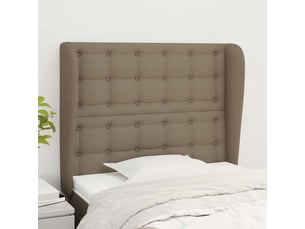Tete de lit A poser largeur 83 cm taupe