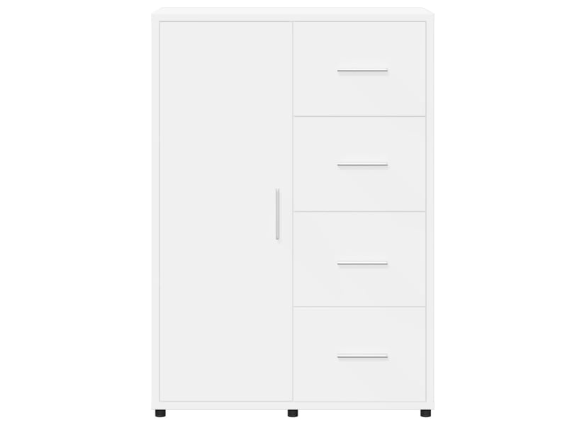  Buffet - bahut - meuble de rangement blanc 60x31x84 cm bois d'ingénierie  - Conforama E