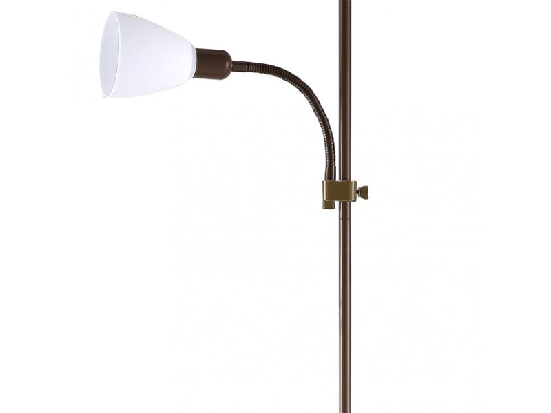  Lampadaire fabrilamp rilon e14 coloris marron 175,5 x 40 x 40 cm 175242002 - Conforama C