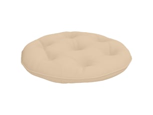 Coussin de chaise suspendue, coussin d'assise vianen 100 % polyester crème cf54274