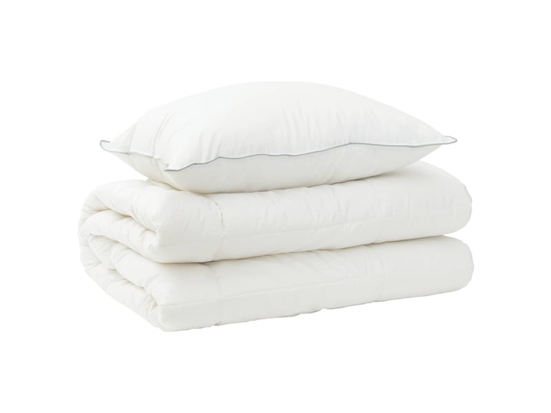  Ensemble de couette et d'oreiller 2 pcs - duvet 135x200 cm 4 saisons  - Conforama A