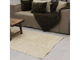Tapis relief circle courbe 60x90 cm