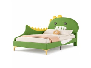 Lit simple 90x200 cm STILVORA   coloris vert