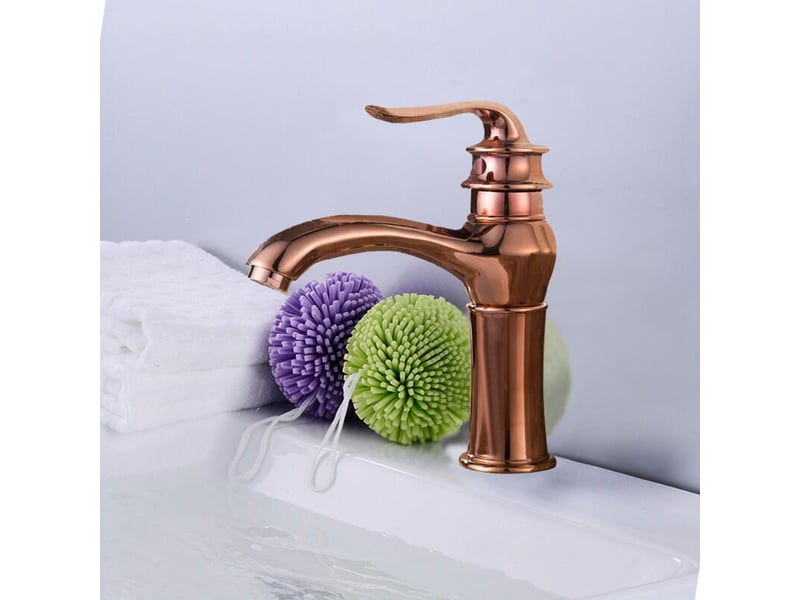  Robinet de lavabo robinet de lavabo supérieur et inférieur de lavabo européen antique  - Conforama C