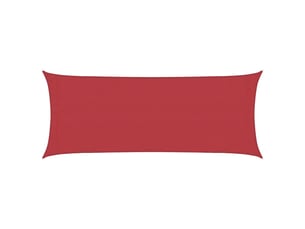 Voile d'ombrage - voile d'ombre - voile parasol 160 gm² rouge 2x5 m pehd