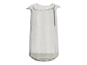 Vase design en verre halvor 45cm transparent