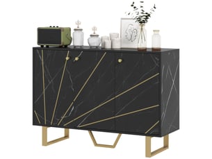 Buffet 3 porte(s)  <strong></strong> <strong></strong> coloris noir