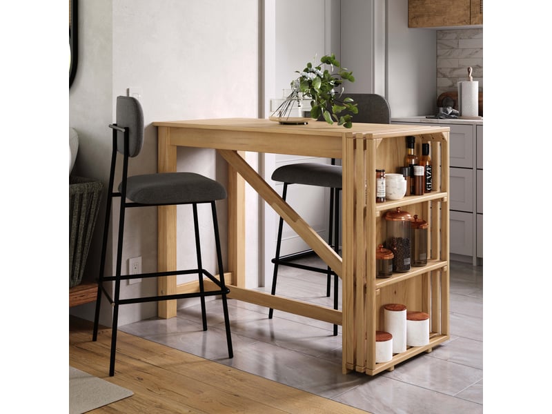 Table 123 cm fixe PILOTI - Conforama X