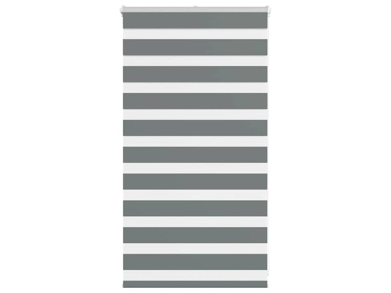  Store zèbre, store de fenêtre gris foncé largeur du tissu 65,9 cm polyester cf48617  - Conforama B